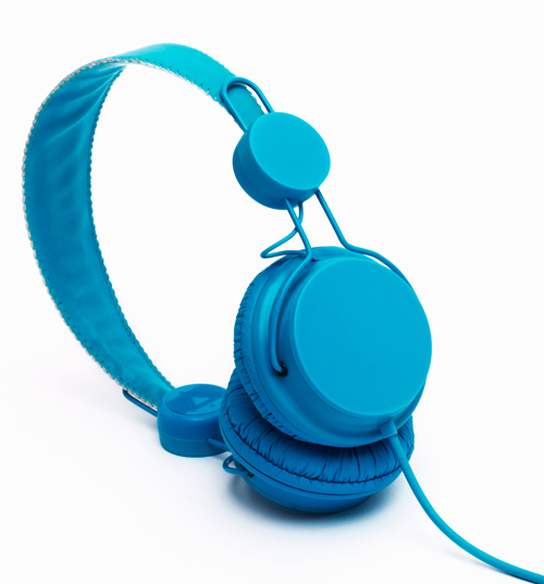 Retro Blue Headphones from Coloud