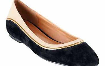 Colour Block Ballerinas