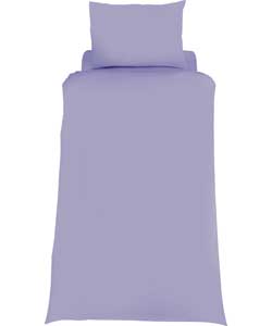 Colour Match Lavender Haze Duvet Cover Set - Double