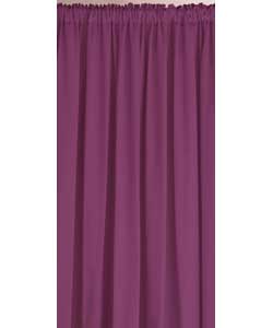 Colour Match Pencil Pleat Purple Fizz Curtains -