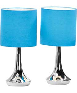 Colour Match Touch Table Lamp - Fiesta Blue