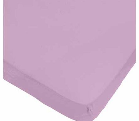 ColourMatch Bubblegum Pink Fitted Sheet - Double