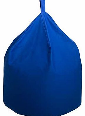 ColourMatch Large Fabric Beanbag - Marina Blue