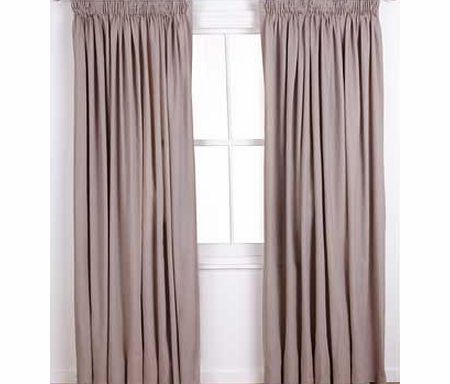 ColourMatch Pencil Pleat Curtains- 117x137cm -