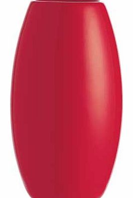 Poppy Red Barrel Vase