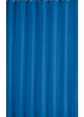 ColourMatch Shower Curtain - Marina Blue