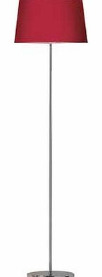 ColourMatch Tapered Floor Lamp - Poppy Red