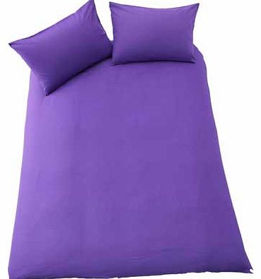 ColourMatch True Purple Bedding Set - Kingsize
