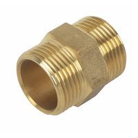 COMAP Brass Hexagon Nipple 1andquot; Pack of 2