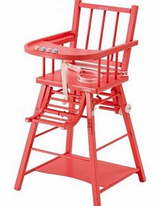 Convertible High Chair - Rosebud Varnish `One size