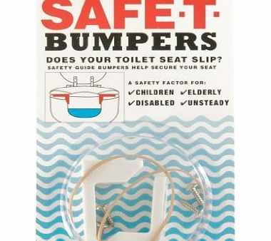 Compac Safe-T-Bumpers Toilet Seat Stabilizers