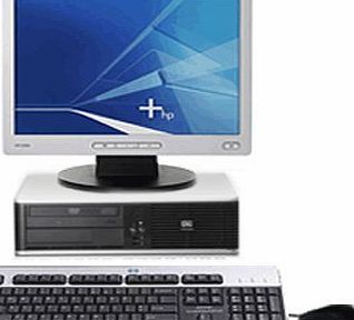 Wireless and Bluetooth Enabled HP DC7800p Desktop Tower PC Computer Full System- Intel Core 2 2.33Ghz- 2Gb Ram - 160Gb hard drive - DVD/CDRW -17`` monitor - Windows Vista Business