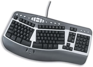 Ergonomic Office Keyboard USB and