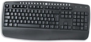 Multimedia Keyboard USB 1.0 and PS2