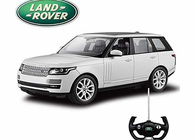 Comtechlogic Official Licensed CM-2147 1:14 New Range Rover Sport Radio Controlled RC Electric Car Ready To Run EP RTR - White / Red (WHITE)
