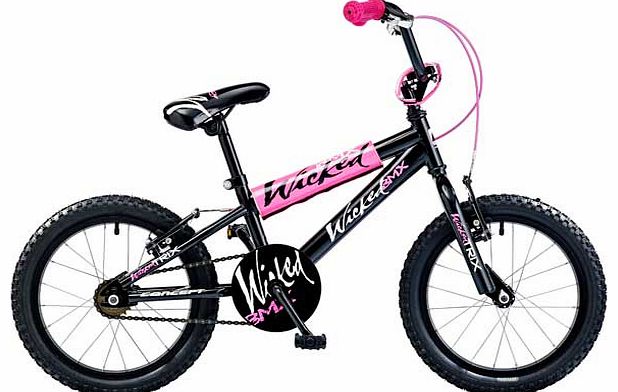 Wicked 16 Inch BMX Bike - Unisex