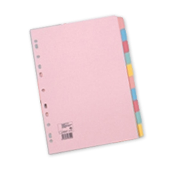Concord 10 Part 10 Colours Subject Dividers Pack