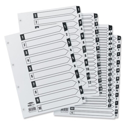 Concord Black and White Indexes 1-10