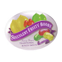Fruity boobs in tin 90g