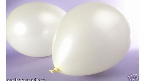 25 x 14`` Ivory Pearl Helium Wedding Birthday Celebration Party Balloons