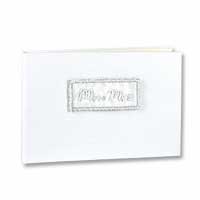 Pearl bead mr mrs guest book