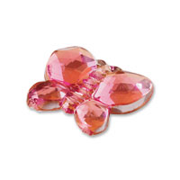 Confetti pink butterfly jewels