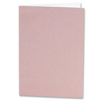 Pink pearl A5 card fold pk of 10