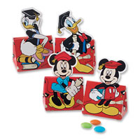 Red disney assorted favour boxes pk of 10