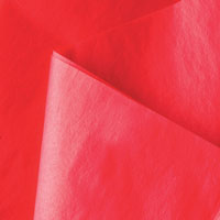 Confetti red tissue paper