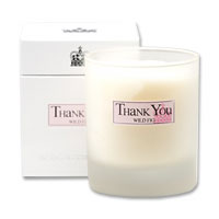 Thank you`gift candle