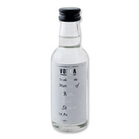 Confetti vladivar vodka miniature with personalised label