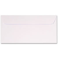 White DL envelope to fit DL outer, pocket and insert W220 x H111mm pk of 10