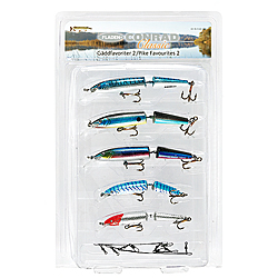 conrad Pike Lure Selection (Jointed)