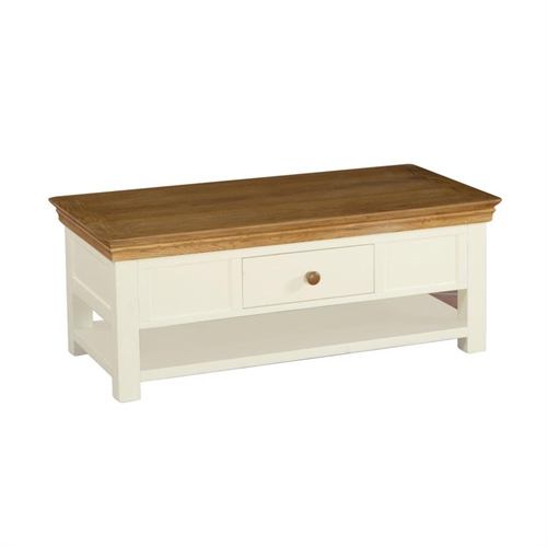 Constance Painted Coffee Table with Drawer 295.132