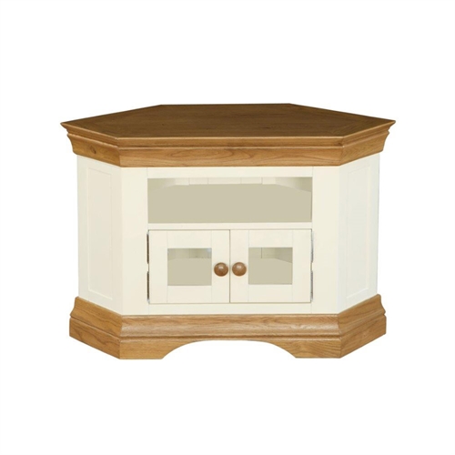Constance Painted Corner TV Stand - up to 43``