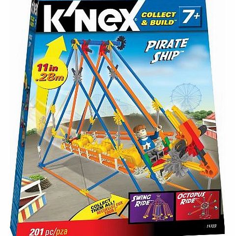 Construction Toys Knex Micro Amusment Pirate Ship Building Set