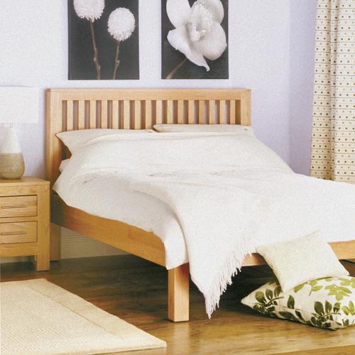 Contemporary Oak Range Contemporary Oak Bed, 5