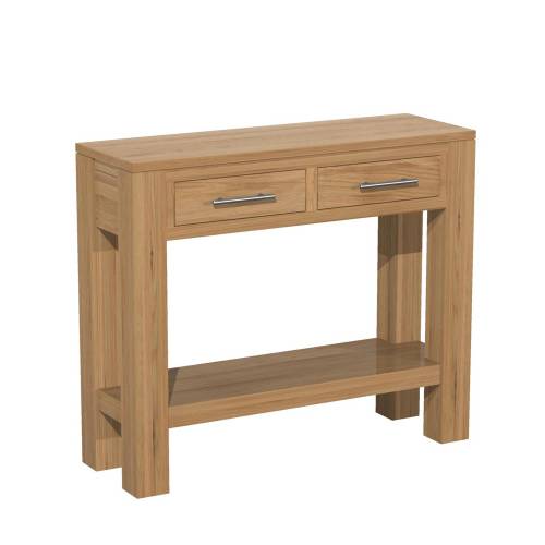 Contemporary Oak Range Contemporary Oak Small Console Table