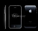 Continental Apple iPhone 3G Unlocked Black 16GB VS1 Diamond Encrusted Luxury Mobile Phone