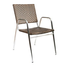 Continental Rattan Cafe Chair