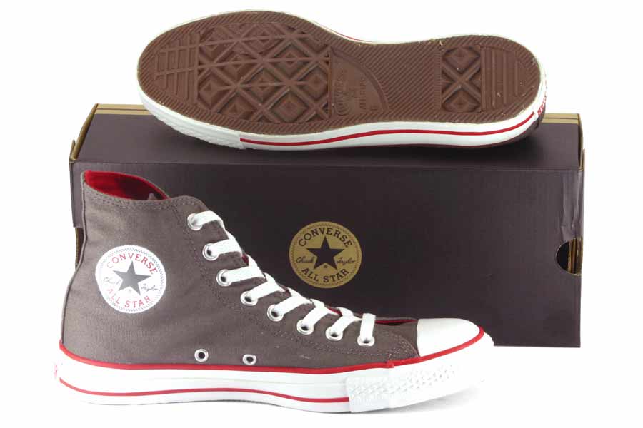 Converse - All Star - Charcoal / Red