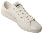 All Star CT Ox White Leather Trainers