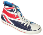 Converse All Star Hi The Who Flag White/Red