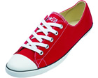 Converse All Star Light Ox Red/White Trainers