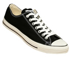 Converse All Star OX Black Canvas Trainers