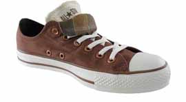 Converse All Star Ox Double Tongue Plaid