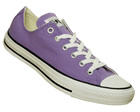 All Star Ox Purple Canvas Trainers