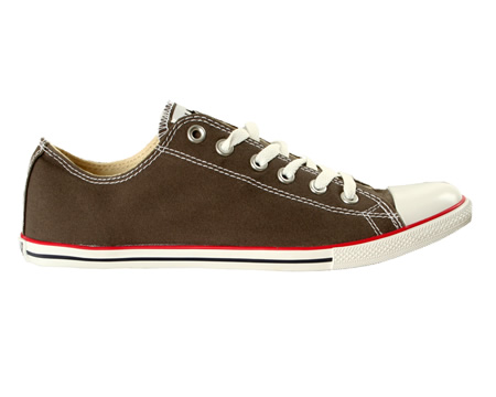 All Star Slim Ox Charcoal Trainers