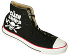 Converse All Star The Clash Black Canvas Trainers