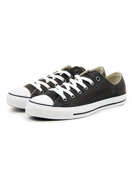 Charcoal Ox Leather Trainer